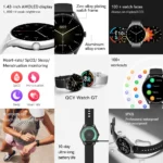 QCY Watch GT Smart Watch Retina AMOLED Display – Black Color - Image 2