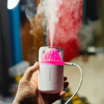 H05 Volcano Air Humidifier with Night Light – 180ML - Image 3